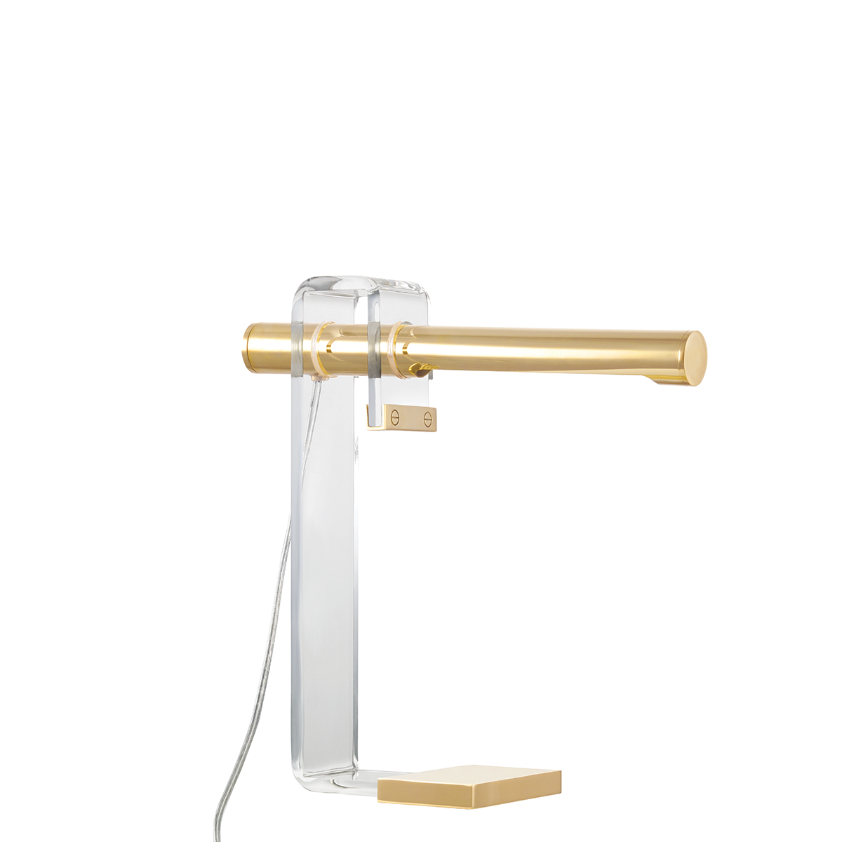 Hillcrest 1Lt Table Lamp - Brass/Nickel