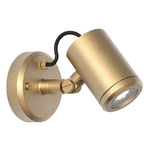 Jura Single Spot Spotlight IP65 - Solid Brass