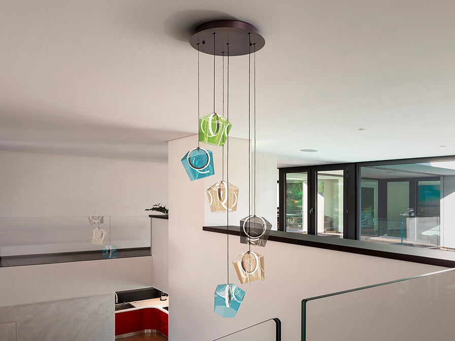 Ingrid 6lt Centre Ceiling Cluster Light