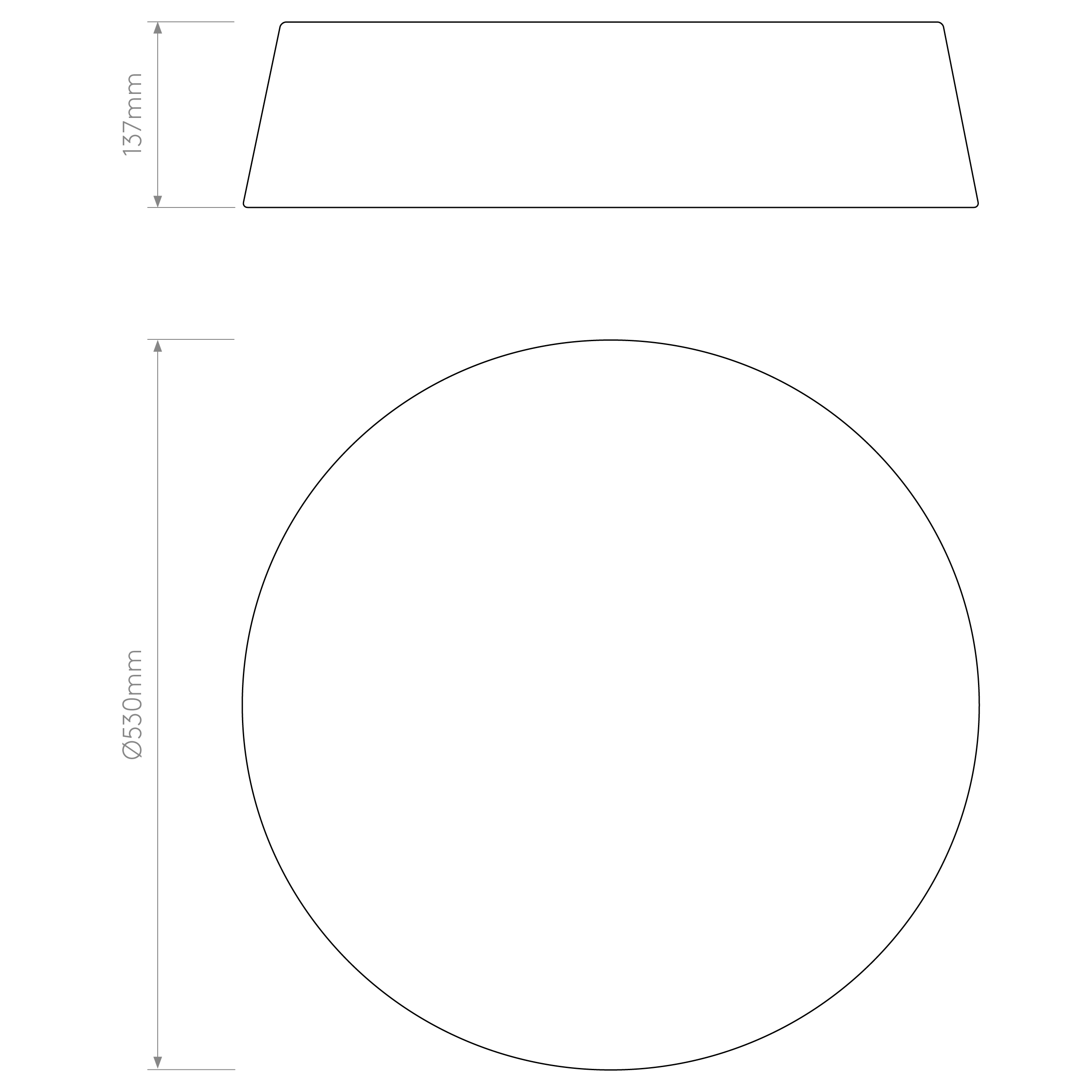 Fife 330/430/530 Ceiling Lights- White/ Putty Finishes