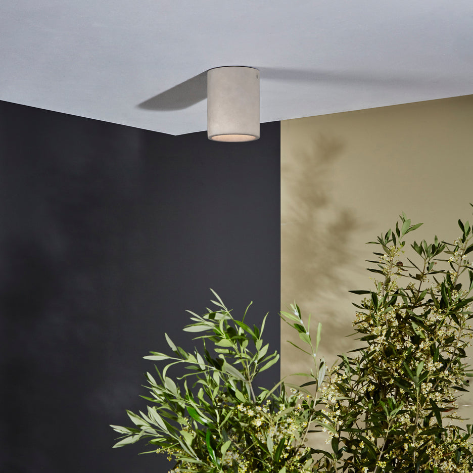 Kos Round/Square Matt Concrete Finish