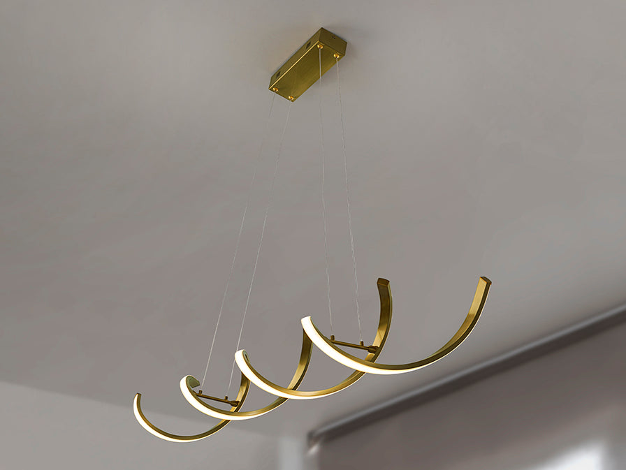 Dido Kitchen LED Linear Light -  Golden Finish