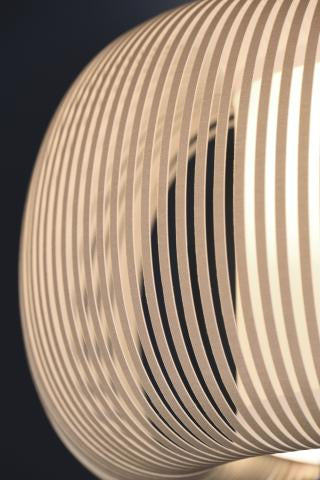 Mirta Wall lamp- Stone/ White Finishes