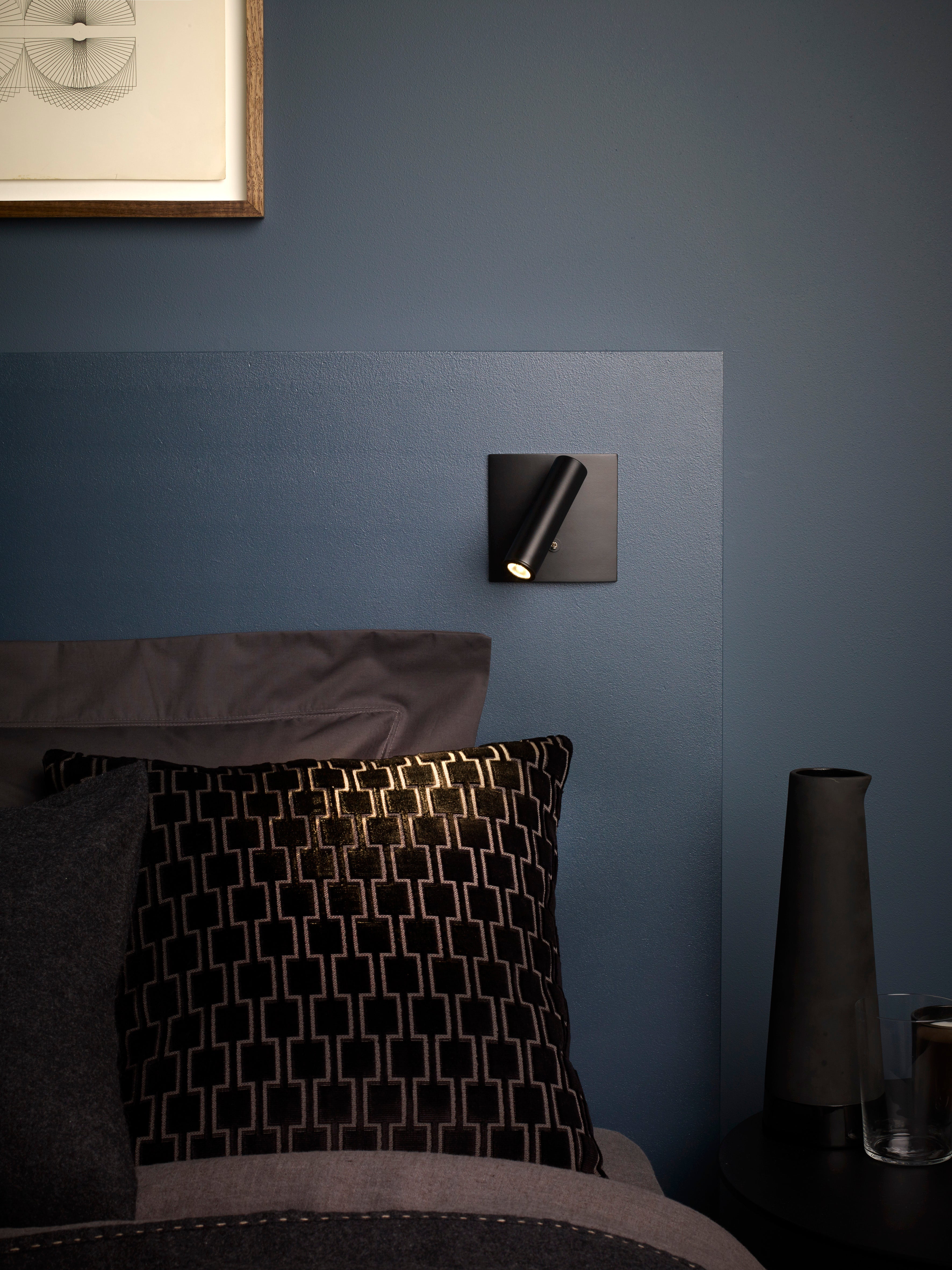 Enna Recess/ Square Switched LED Reading Light- Various Finishes