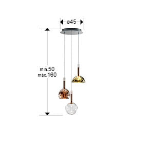 Charlize - Lamp 3/6/16L Colours Ip20 Integrated Led