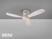 Siroco Ceiling fans Ø 100 to 120 cm- White/ Black Finish