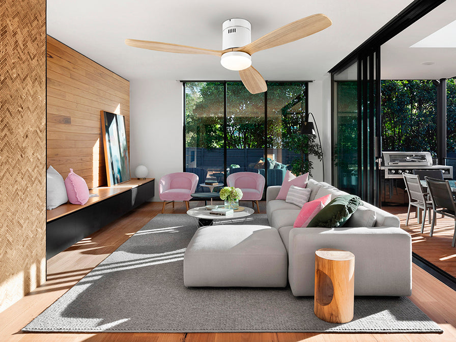 Sirocco Ceiling fans Ø 132 cm- Various Finishes