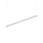 Desk Wide LED Linear Pendant - Black/White