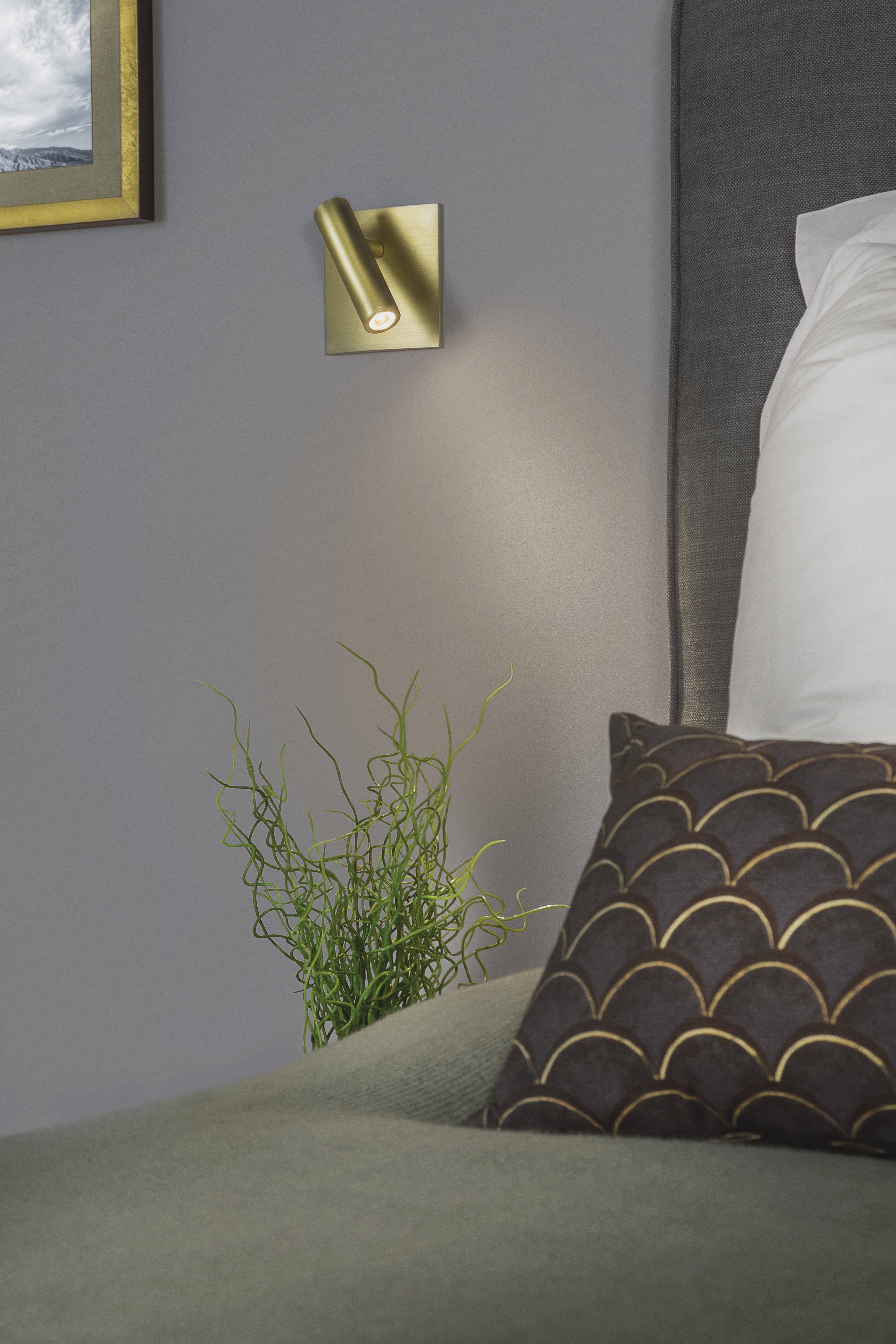 Enna Recess/ Square Switched LED Reading Light- Various Finishes