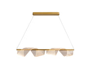 Velas LED Linear Pendant - Matt Gold