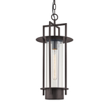Carroll Park 1Lt Pendant - Forged Iron