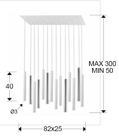 Varas Kitchen Light Dimmable - Various Finishes