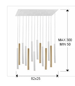 Varas Kitchen Light Dimmable - Various Finishes