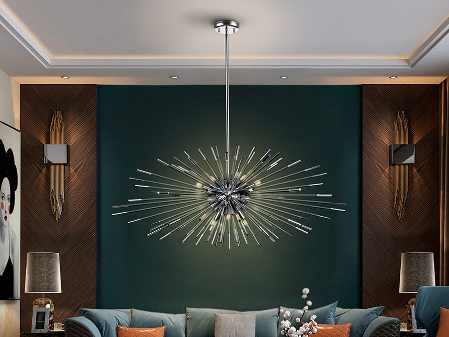 Evasion 9Lt Ceiling Light- Dimm/Non Dimm