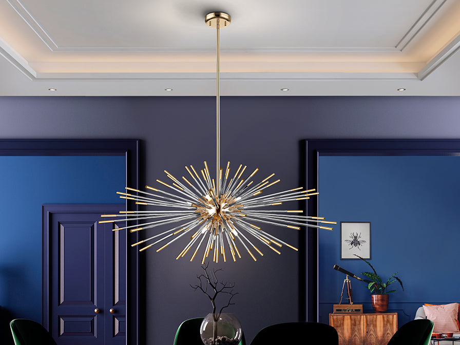 Evasion 9Lt Ceiling Light- Dimm/Non Dimm