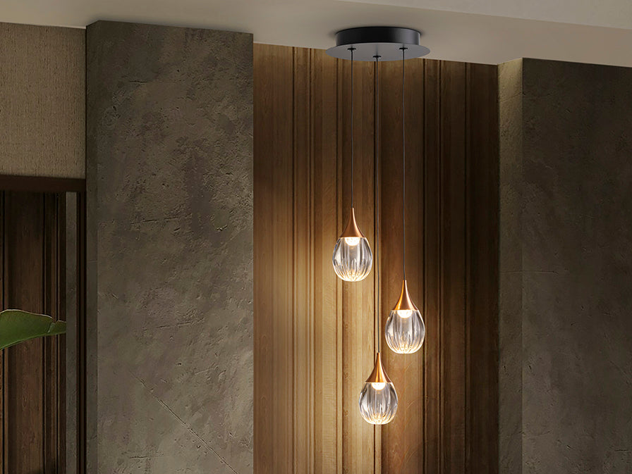 Corina 3Lt Ceiling Light