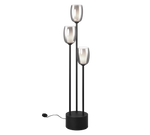 Barret Modern Floor Lamp - Black/Chrome