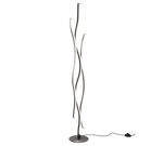 Blaze Modern LED Floor Lamp - Aluminium/Brass