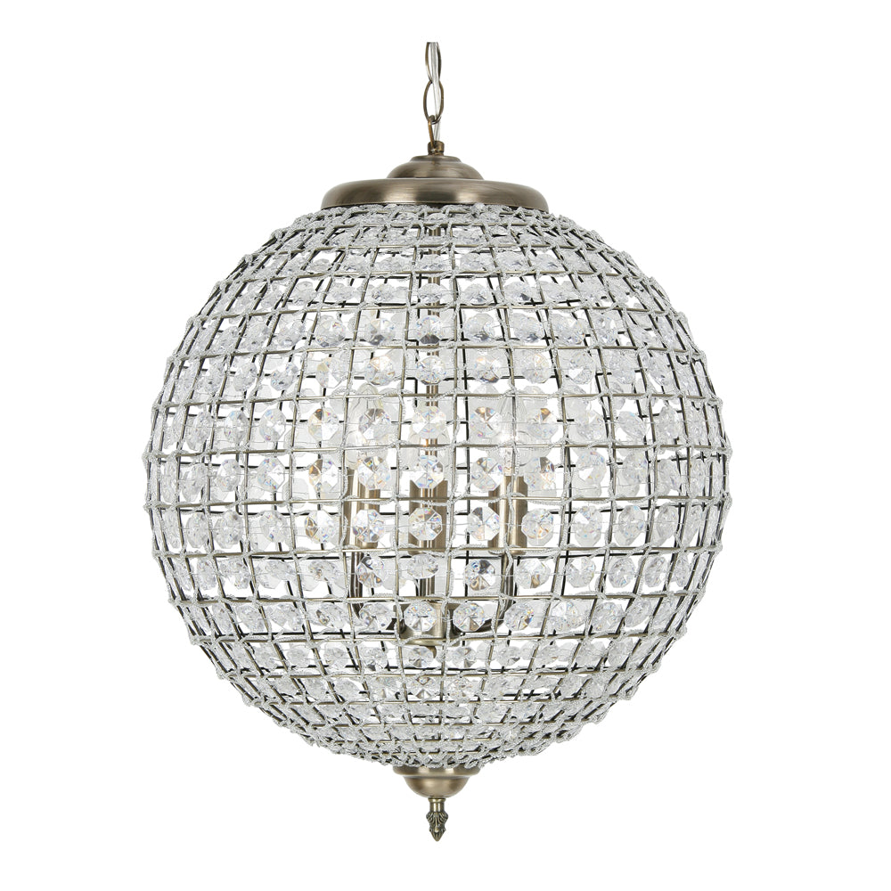 Ballon Crystal Ceiling Light In Various Sizes & Finishes