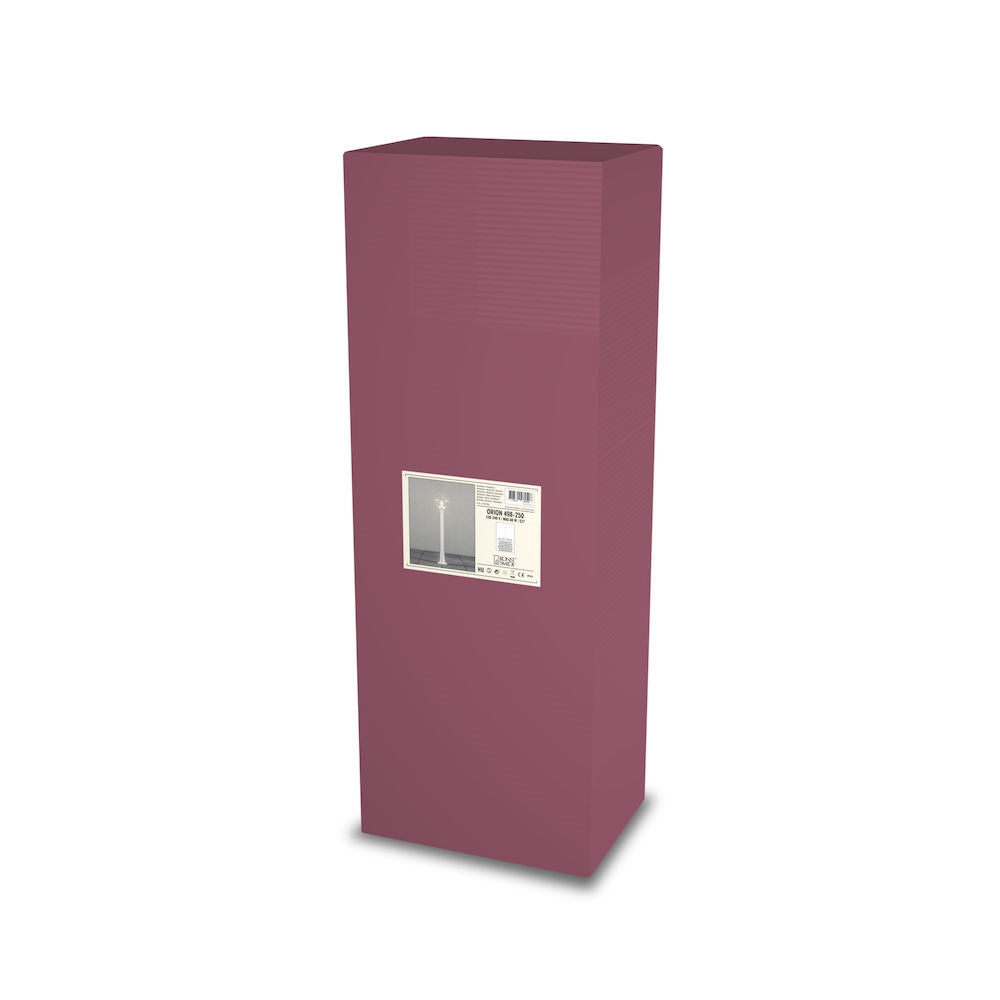 Orion Short Pole E27 IP44 - Black/White