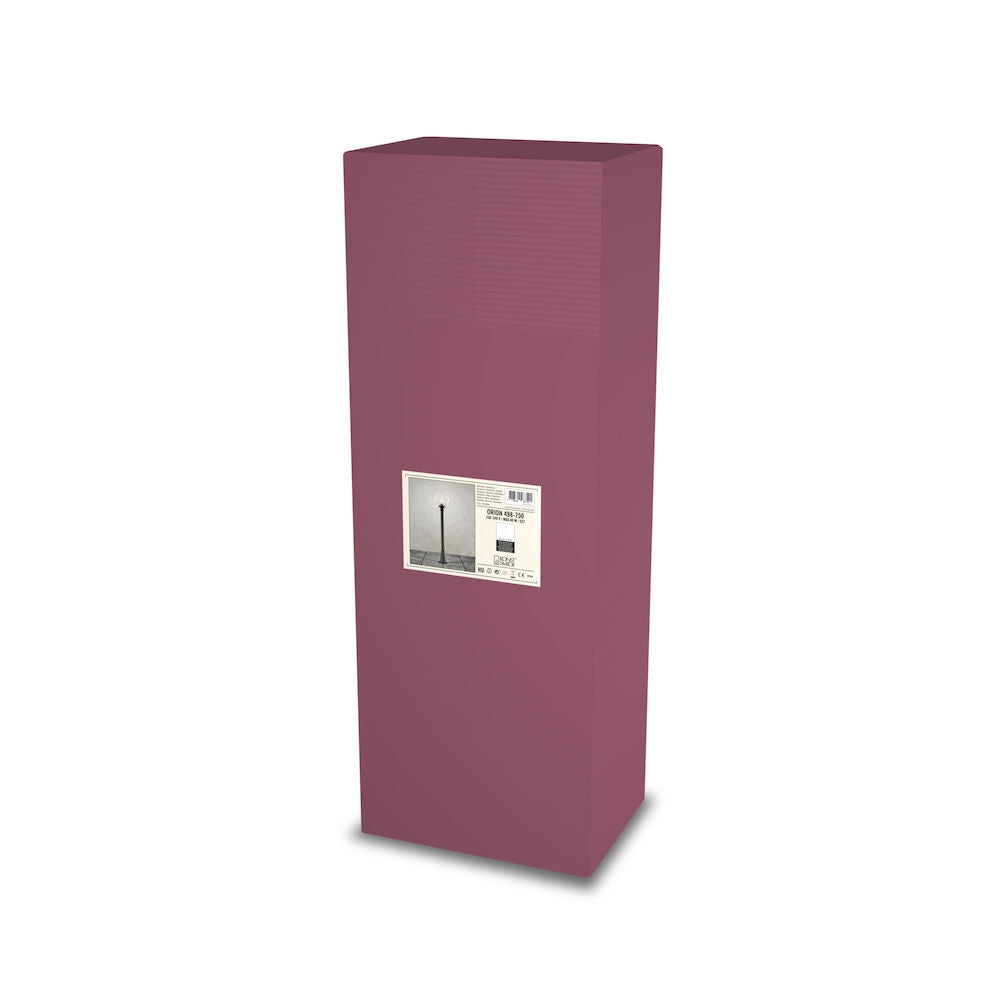 Orion Short Pole E27 IP44 - Black/White