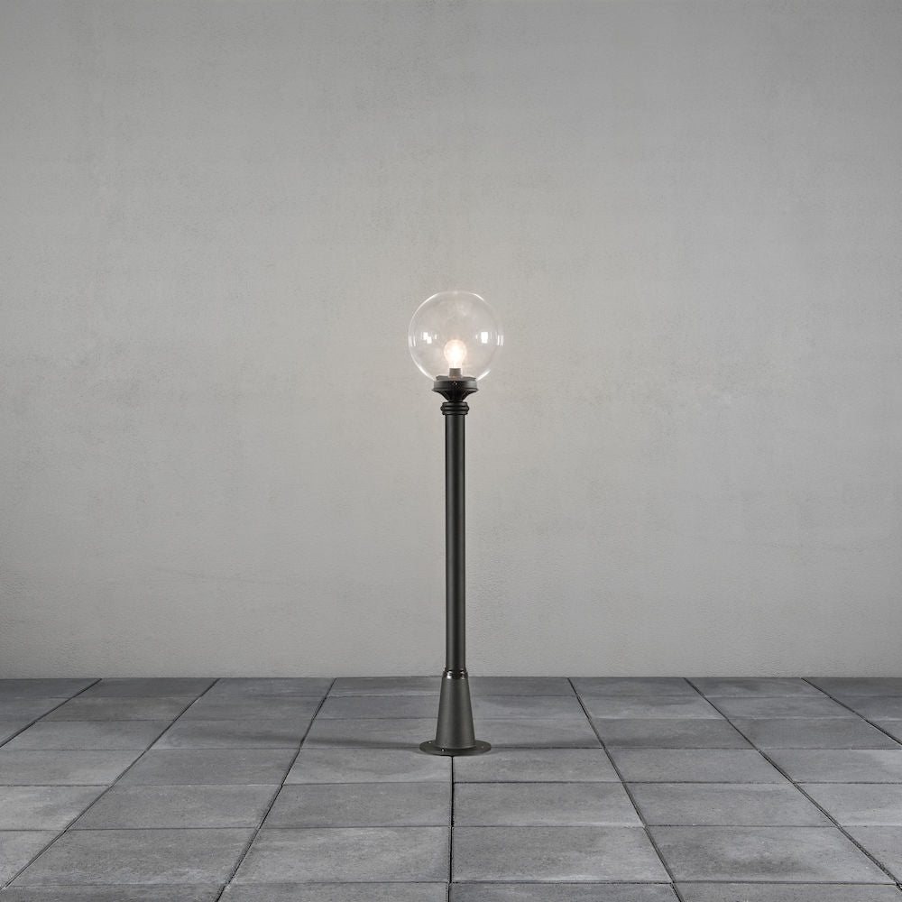 Orion Short Pole E27 IP44 - Black/White