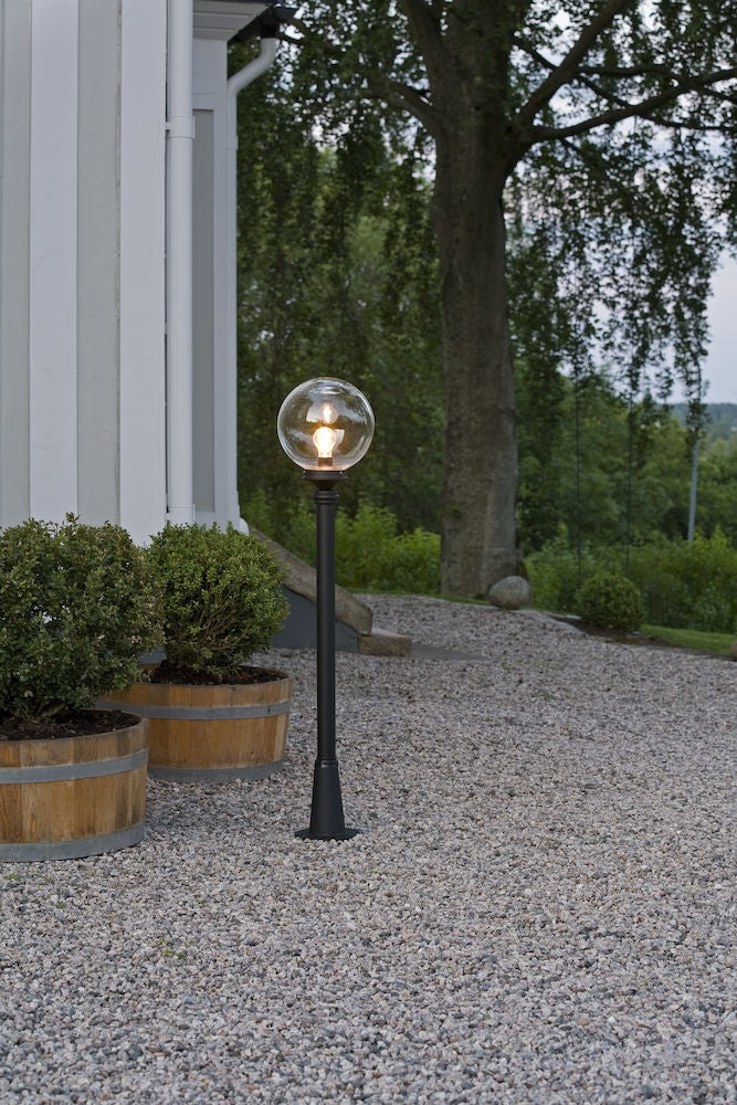 Orion Short Pole E27 IP44 - Black/White