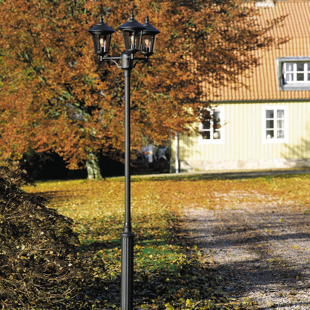 Virgo Triple Head (Pole Excl.) IP23 - Various Colours