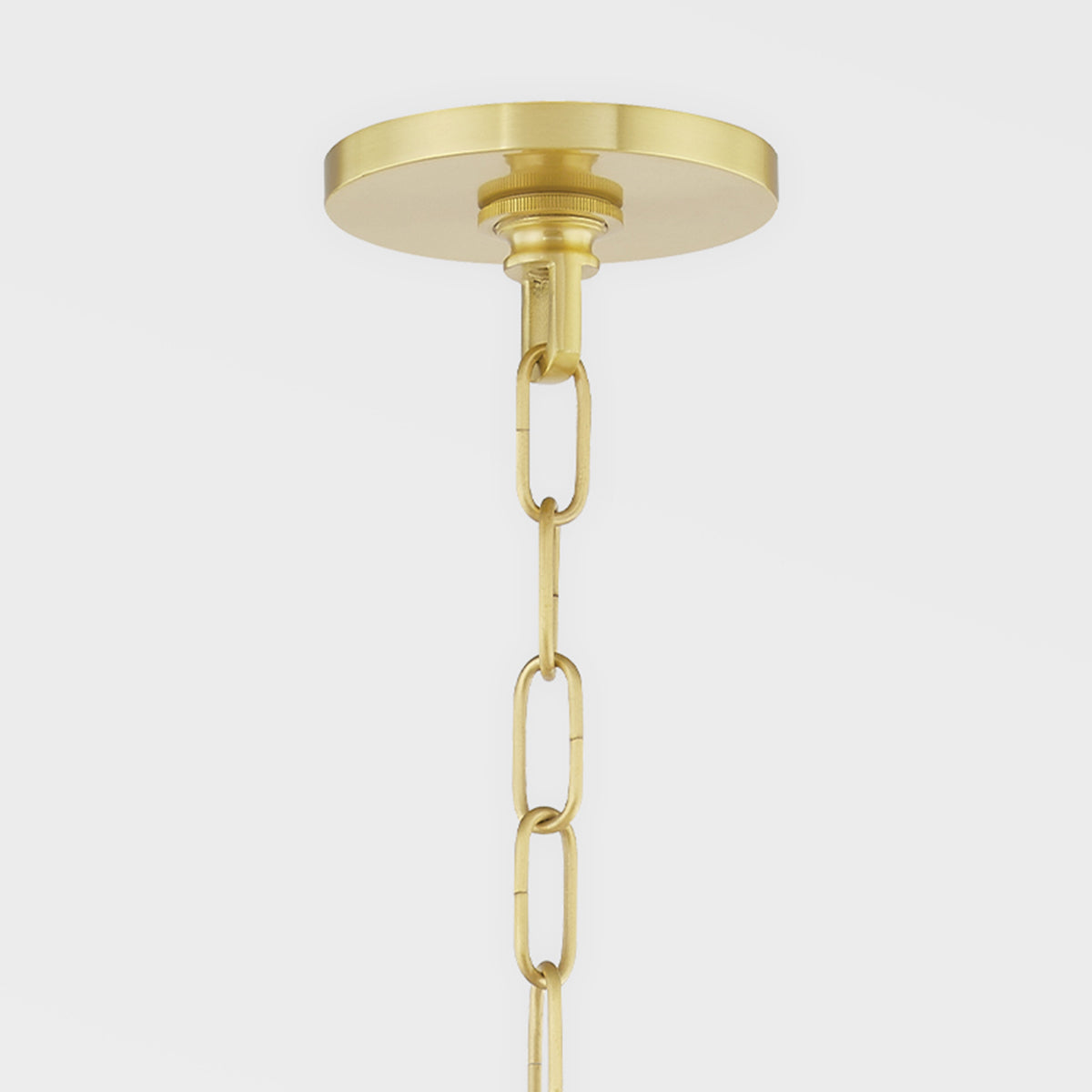 Olivia 5Lt Chandelier - Aged Brass