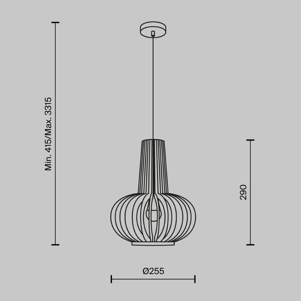 Roots Pendant Lamp- Various Finish