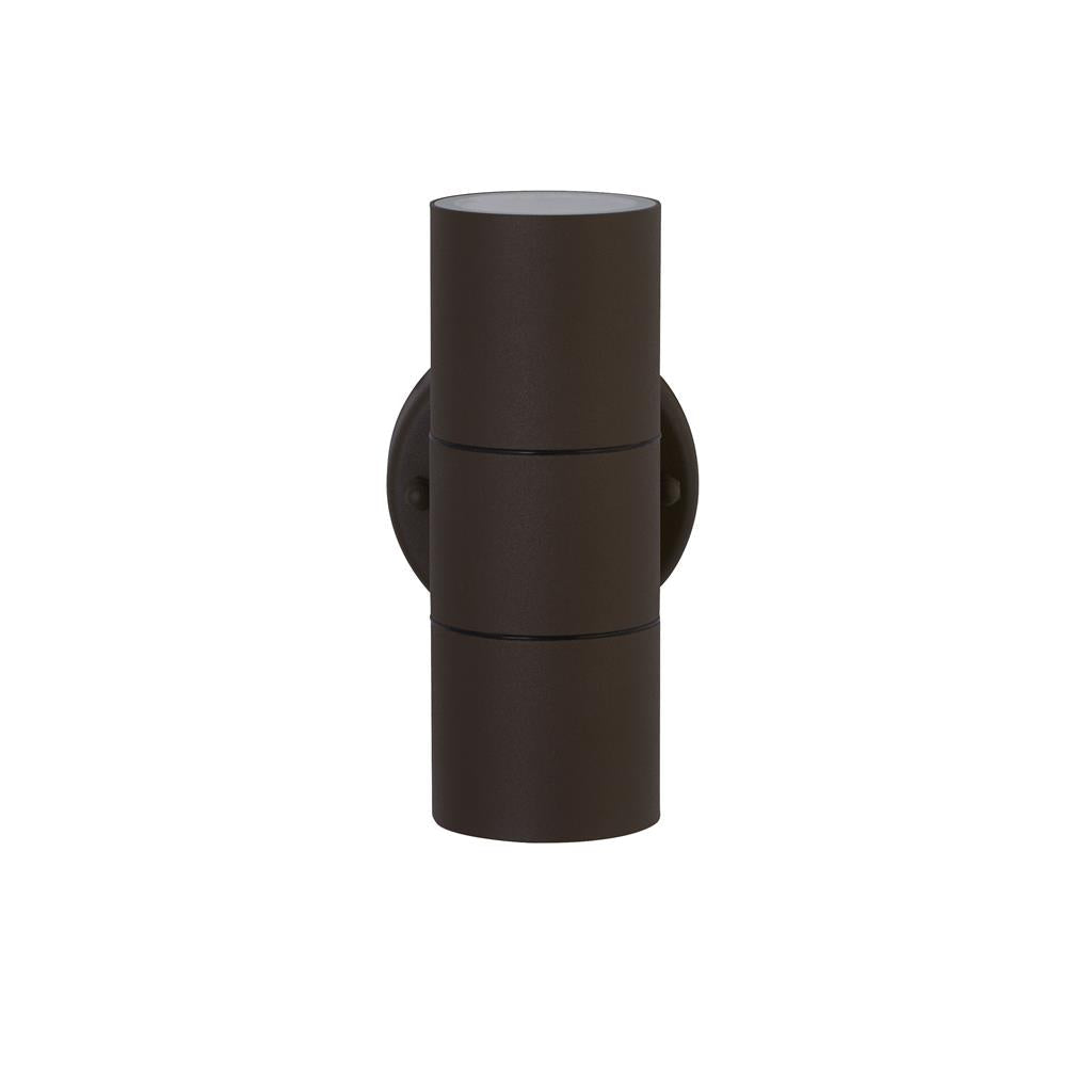 Metro Outdoor Wall Light - Stainless Steel Metal & Glass