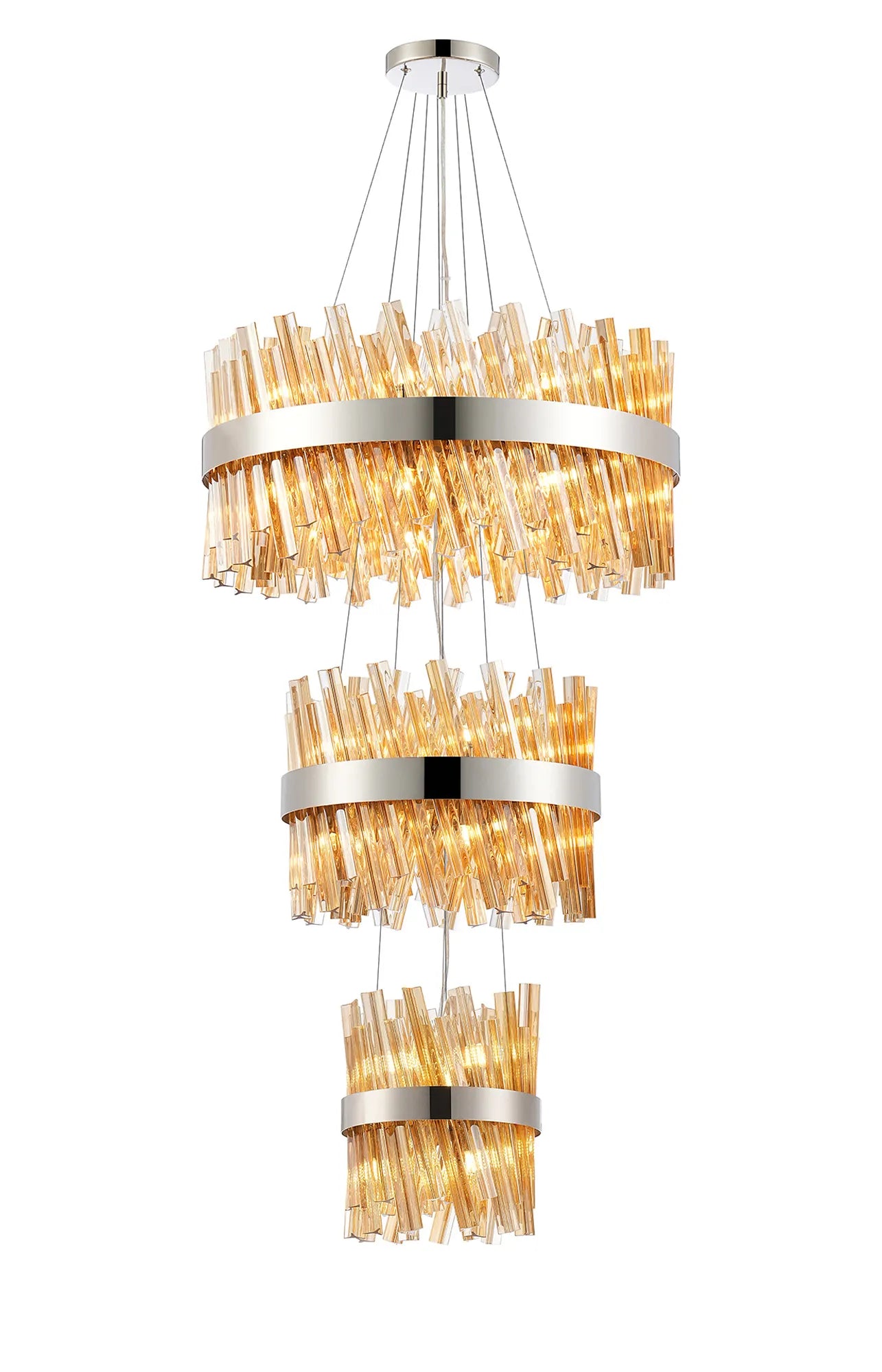 Bellina 2/3/4 Tier Chandelier - Various Sizes & Finishes