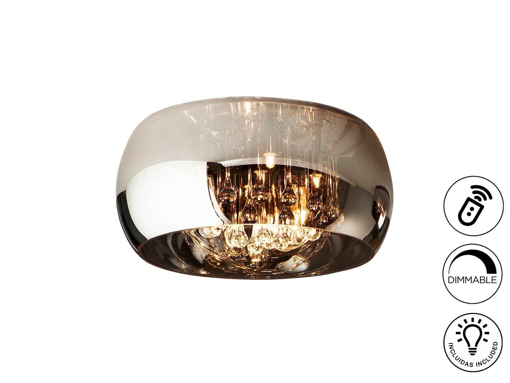 Argos  Flush Ceiling Light- Dimm/Non Dimm