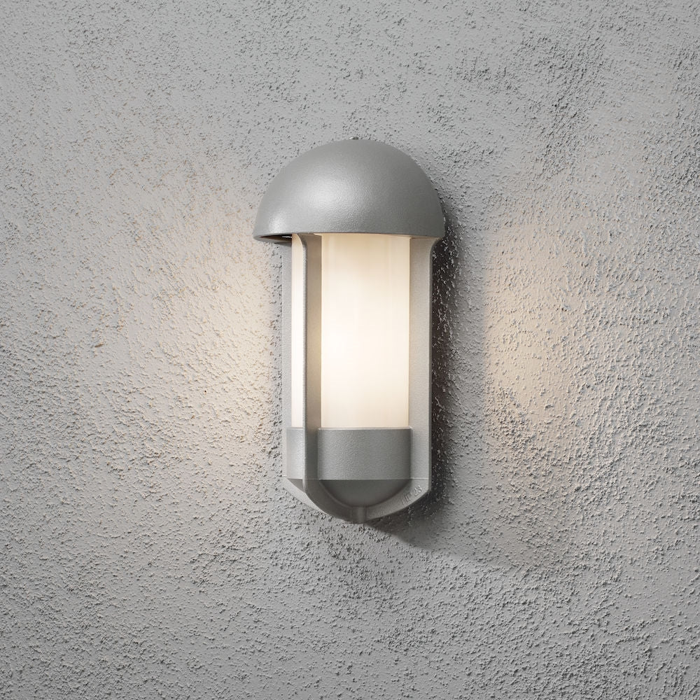 Tyr Grey/Black Wall Light E27 IP23