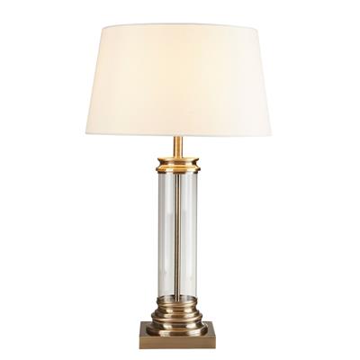 Pedestal Table Lamp - Various Finishes