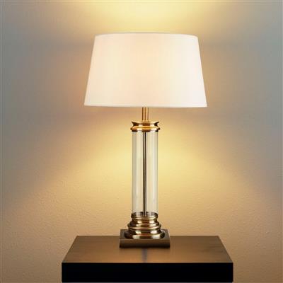 Pedestal Table Lamp - Various Finishes