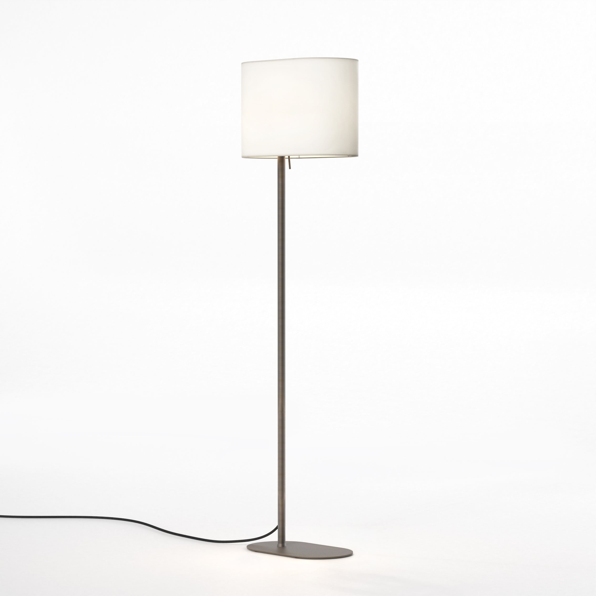 Venn Floor Lamp- Bronze/ Matt Nickel