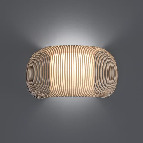 Mirta Wall lamp- Stone/ White Finishes
