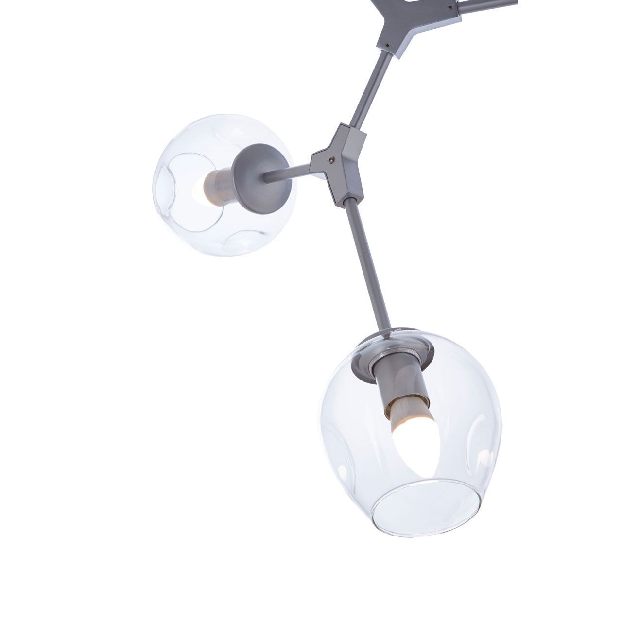 Abira 5Lt Silver Finish Pendant Lamp