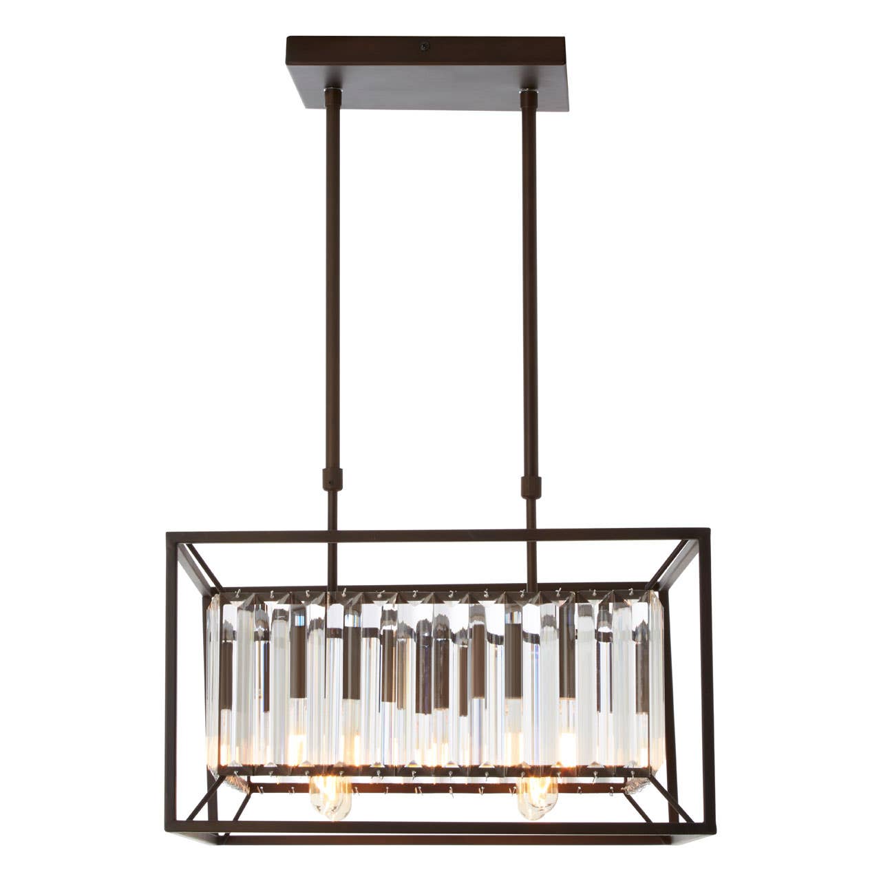 Alta 4/6Lt Black Finish Pendant Lamp