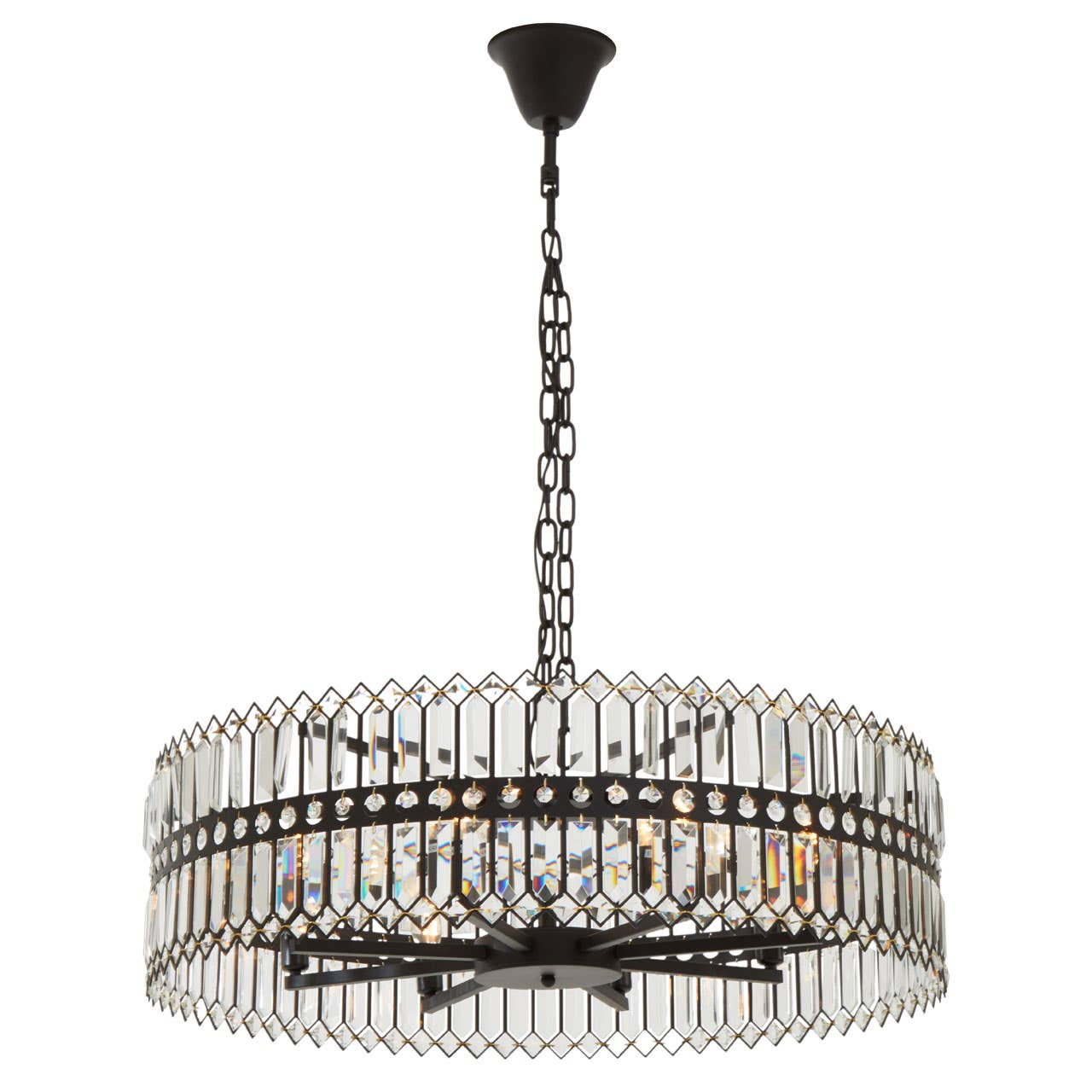 Prism 5/6/8Lt Bulb Crystal Chandelier - Various Styles