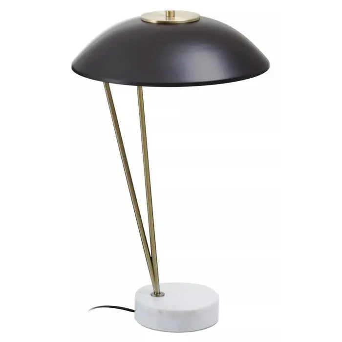 Wenlock Black Metal Shade Table Lamp