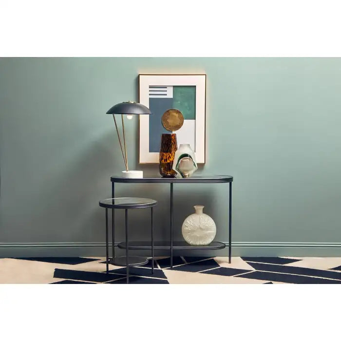 Wenlock Black Metal Shade Table Lamp
