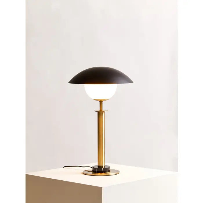 Uxbridge Metal Table Lamp- Gold & Silver Finishes