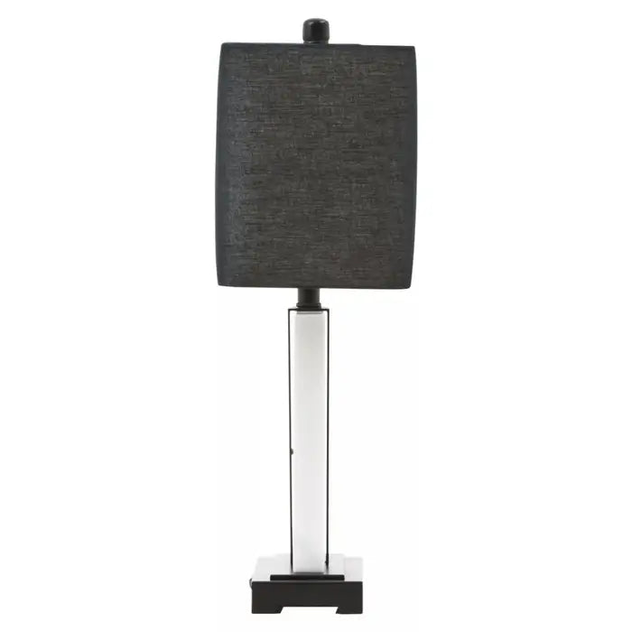 Ferndown Black and White Marble Table Lamp