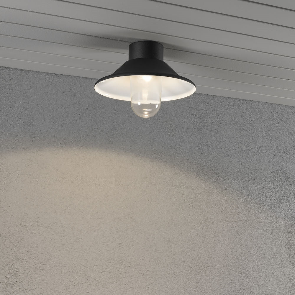 Vega Ceiling Light Black, 8W LED