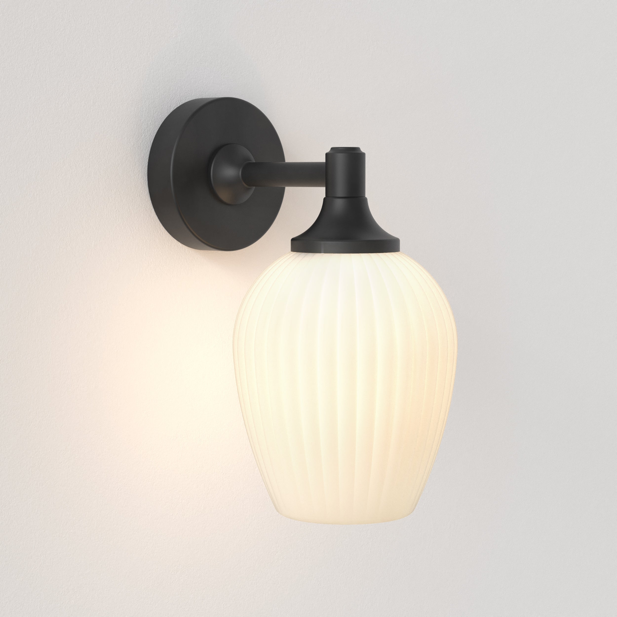 Liberty Bathroom Wall Light in Various Finishes E14 IP44