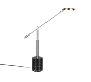 Fiore Table lamp- Nickel/ Black Finishes