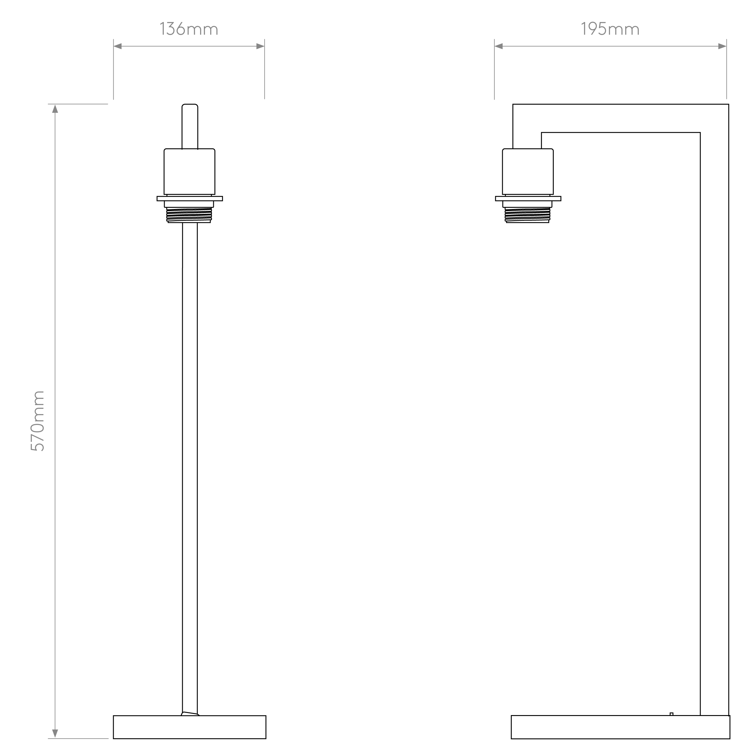 Ravello Table Lamp- Various Colors