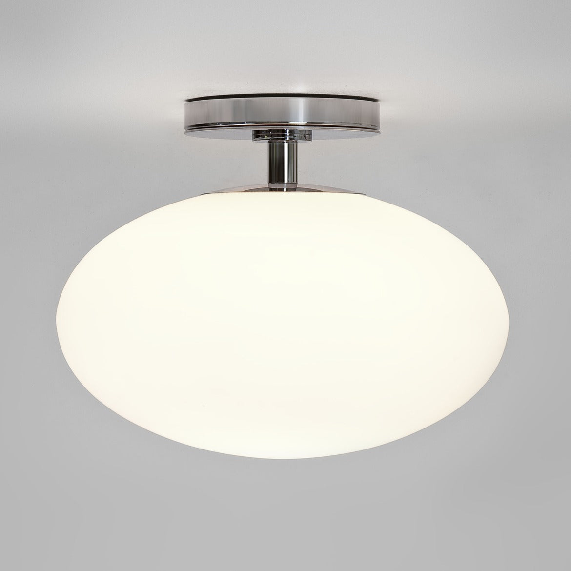 Zeppo Ceiling Matt Black/Polished Chrome